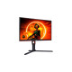 AOC 25G3ZM/BK, Gaming-Monitor(62 cm (25 Zoll), schwarz/rot, FullHD, VA, Adaptive Sync, 240Hz Panel)