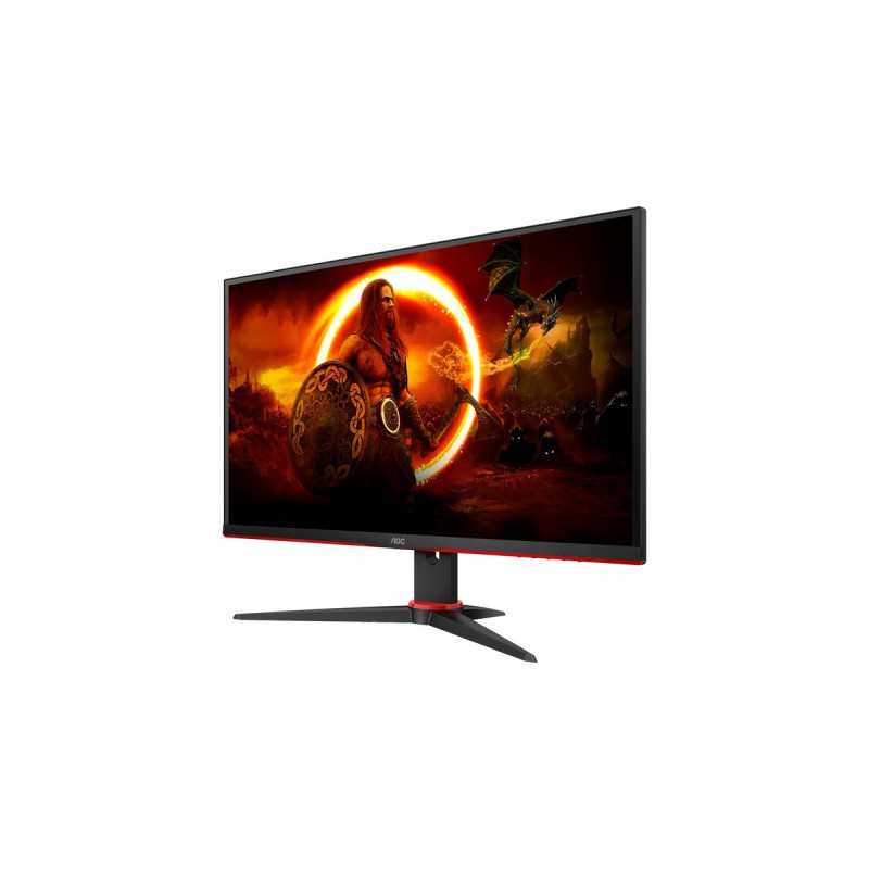 AOC 27G2SPAE, Gaming-Monitor(68 cm (27 Zoll), schwarz/rot, FullHD, IPS, Adaptive-Sync, 165Hz Panel)