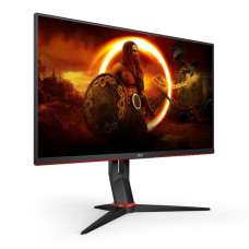 AOC 27G2SPU/BK, Gaming-Monitor(68.6 cm (27 Zoll), schwarz/rot, QHD, IPS, HDMI, DisplayPort, Free-Sync, 165Hz Panel)
