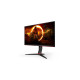 AOC 27G2SPU/BK, Gaming-Monitor(68.6 cm (27 Zoll), schwarz/rot, QHD, IPS, HDMI, DisplayPort, Free-Sync, 165Hz Panel)
