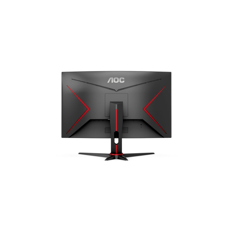 AOC AGON C27G2E/BK, Gaming-Monitor(68.6 cm (27 Zoll), schwarz/rot, Full HD, VA, HDR, Adaptive-Sync, HDMI, DisplayPort, 165Hz Panel)