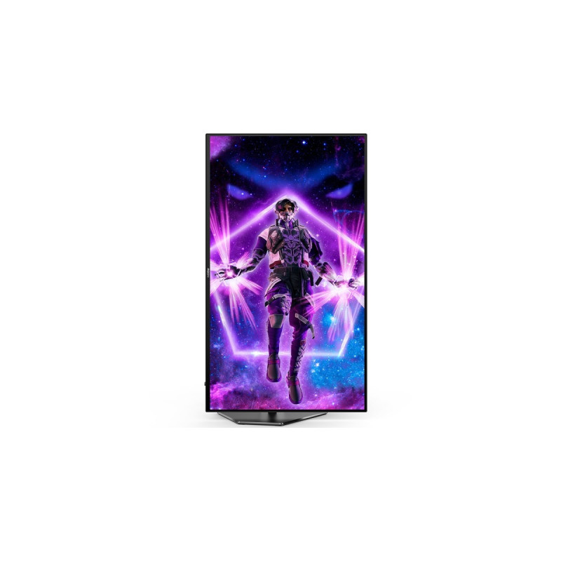 AOC AGON Pro AG276QZD, Gaming-Monitor(67.3 cm (26.5 Zoll), schwarz/silber, QHD, HDR, G-Sync, HDMI, DisplayPort, Pivot, 240Hz Panel)