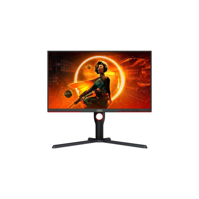 AOC AGON Q27G3XMN/BK, Gaming-Monitor(69 cm (27 Zoll), schwarz/rot, QHD, VA, Adaptive-Sync, 180Hz Panel)