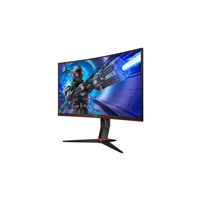 AOC C27G2ZU/BK, Gaming-Monitor(69 cm (27 Zoll), schwarz/rot, FullHD, VA, AMD Free-Sync, HDMI, 240Hz Panel)