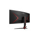 AOC CU34G2XE/BK, Gaming-Monitor(86 cm (34 Zoll), schwarz (matt)/rot, UWQHD, VA, Curved, 144Hz Panel)