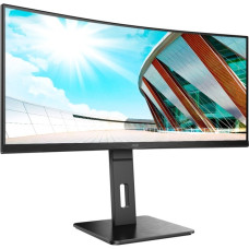 AOC CU34P2A, LED-Monitor(86 cm (34 Zoll), schwarz, UWQHD, VA, Curved, 1 ms, 100Hz Panel)