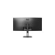 AOC CU34V5C/BK, LED-Monitor(86.4 cm (34 Zoll), schwarz, WQHD, VA, HDMI, DisplayPort, FreeSync, 100Hz Panel, Outlet)