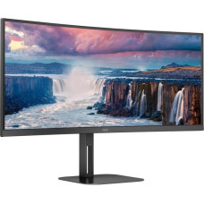 AOC CU34V5C/BK, LED-Monitor(86.4 cm (34 Zoll), schwarz, WQHD, VA, HDMI, DisplayPort, FreeSync, 100Hz Panel, Outlet)