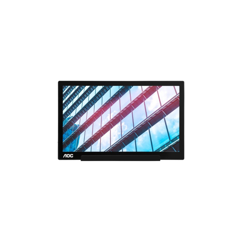 AOC I1601P, LED-Monitor(40 cm (16 Zoll), schwarz, FullHD, USB-C, 60 Hz, IPS)