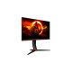 AOC Q24G2A/BK, Gaming-Monitor(60.4 cm (23.8 Zoll), schwarz/rot, QHD, HDMI, DisplayPort, Free-Sync, G-Sync kompatibel, 165Hz Panel)