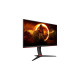 AOC Q27G2S/EU, Gaming-Monitor(69 cm (27 Zoll), schwarz/rot, QHD, IPS, Adpative-Sync, 165Hz Panel)