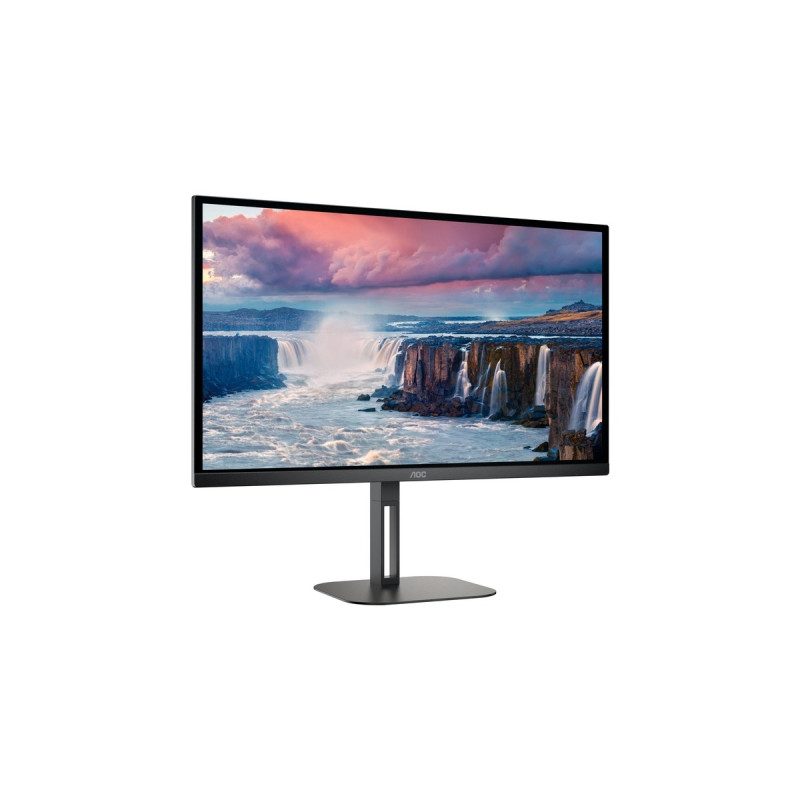 AOC Q27V5N/BK, LED-Monitor(68.6 cm (27 Zoll), schwarz, QHD, VA, HDMI, DisplayPort, Free-Sync, Pivot, HDR)