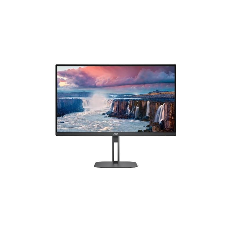 AOC Q27V5N/BK, LED-Monitor(68.6 cm (27 Zoll), schwarz, QHD, VA, HDMI, DisplayPort, Free-Sync, Pivot, HDR)