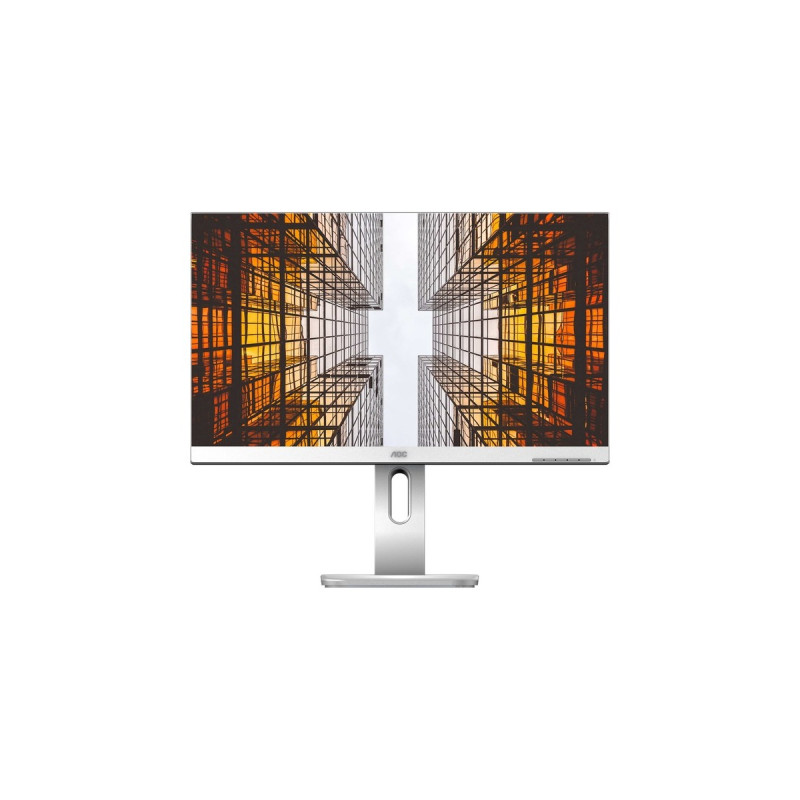 AOC X24P1/GR, LED-Monitor(61 cm (24 Zoll), silber, WUXGA, IPS, 60 Hz, HDMI)