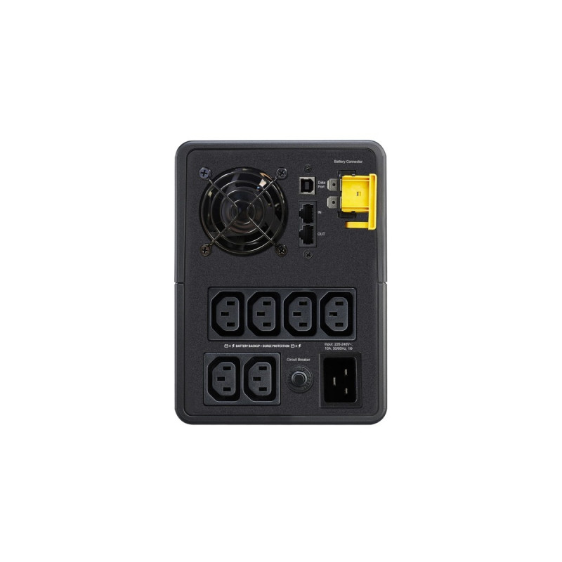 APC Back-UPS 2200VA, 230V, AVR, IEC Sockets, USV(schwarz)