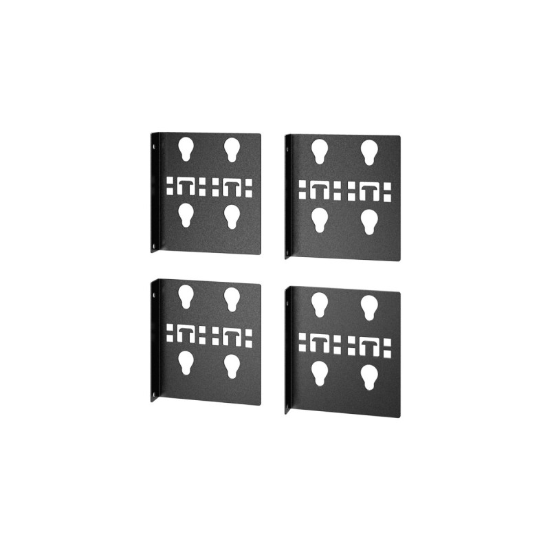 APC Easy Rack PDU-Montagewinkel, Befestigung/Montage(schwarz, doppelte Breite, 2 Paare)