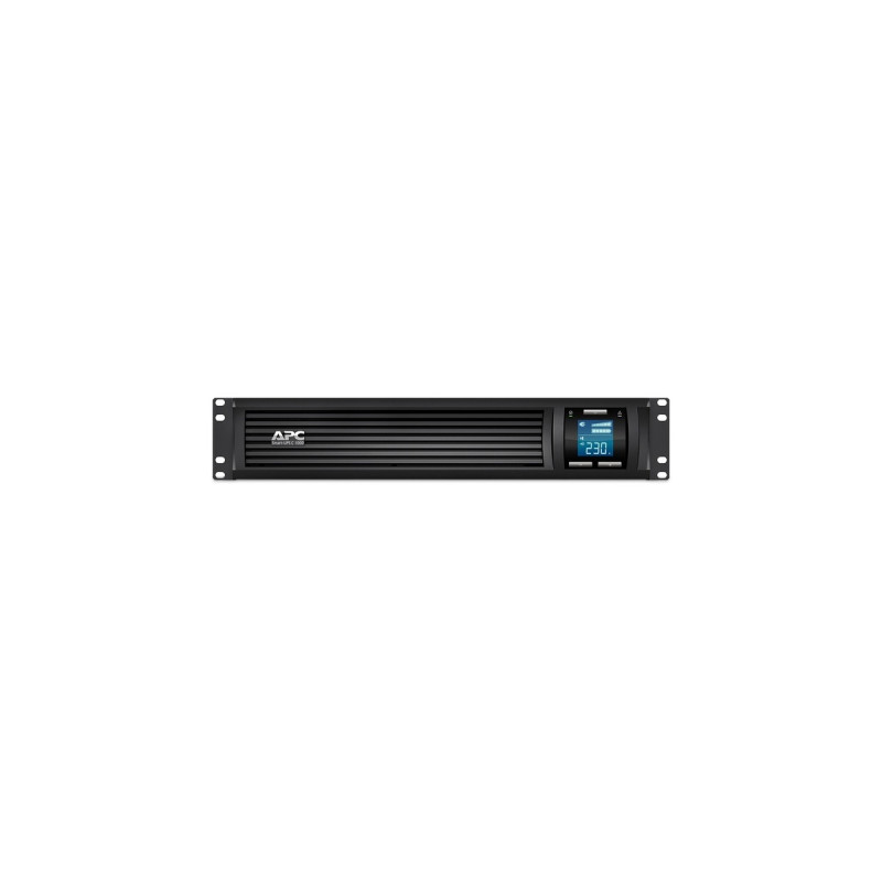 APC Smart-UPS C 1000VA LCD RM 2U 230V, USV(schwarz, mit Smart Connect)