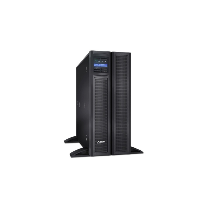 APC Smart-UPS X 3000 VA, Rack/Tower LCD, 200–240 V, USV(schwarz, mit Netzwerkkarte)