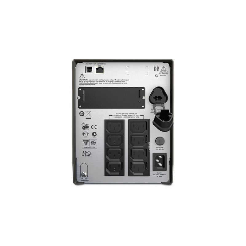 APC Smart-UPS, 1500 VA, LCD, 230 V, USV(schwarz)