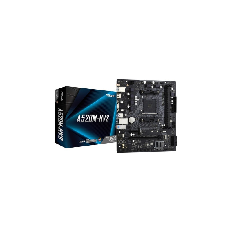 ASRock A520M-HVS, Mainboard