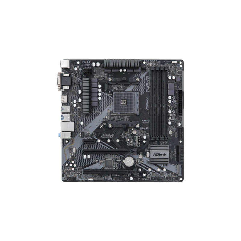 ASRock B450M Pro4 R2.0, Mainboard