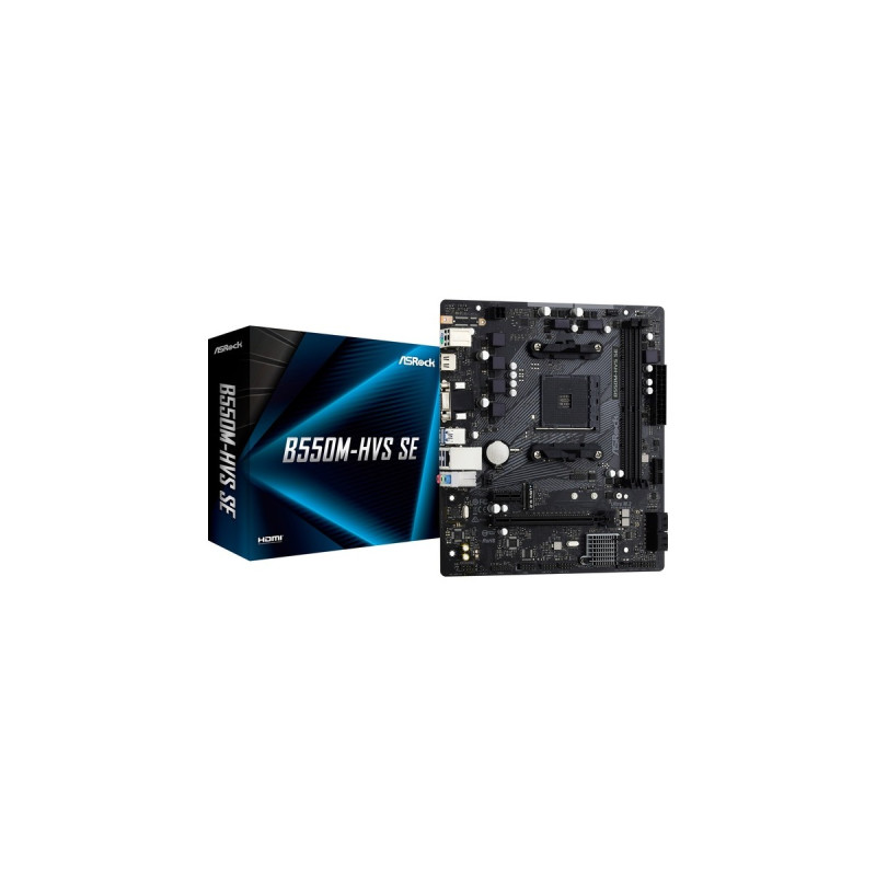 ASRock B550M-HVS SE, Mainboard