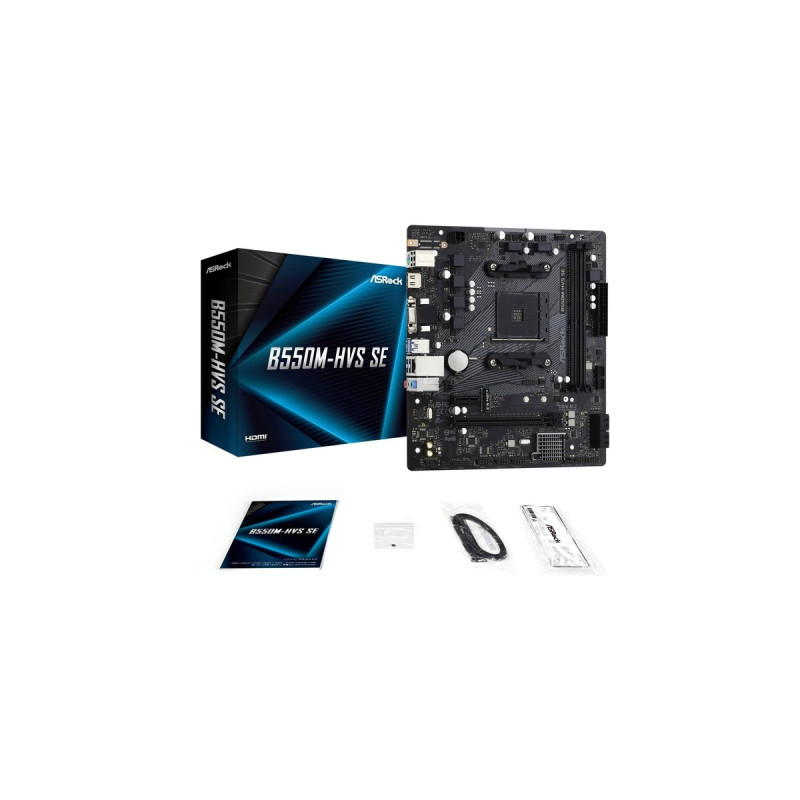 ASRock B550M-HVS SE, Mainboard