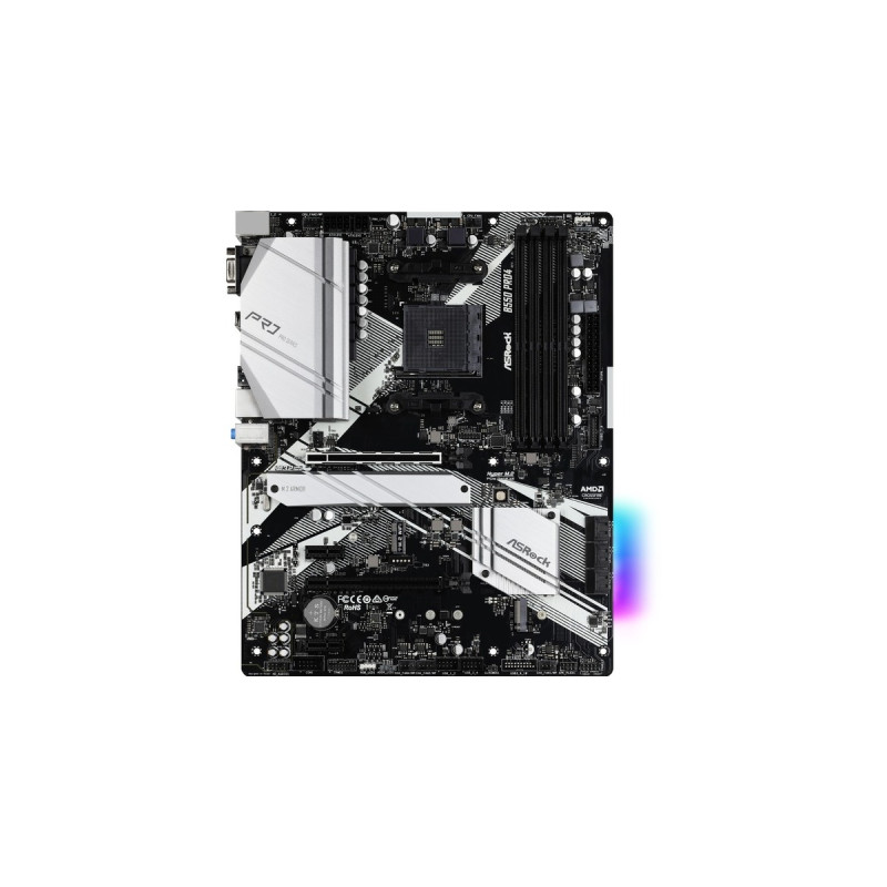 ASRock B550 Pro4, Mainboard(schwarz/silber)