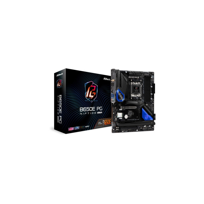 ASRock B650E PG RIPTIDE WIFI, Mainboard(schwarz)