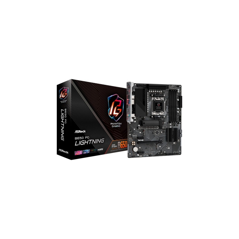 ASRock B650 PG LIGHTNING, Mainboard(schwarz)