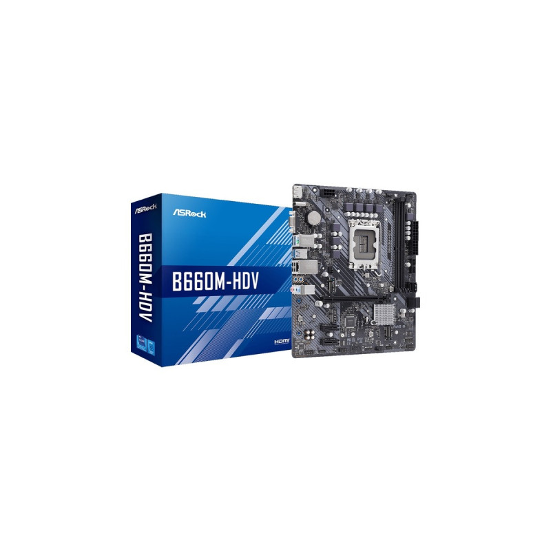 ASRock B660M-HDV, Mainboard