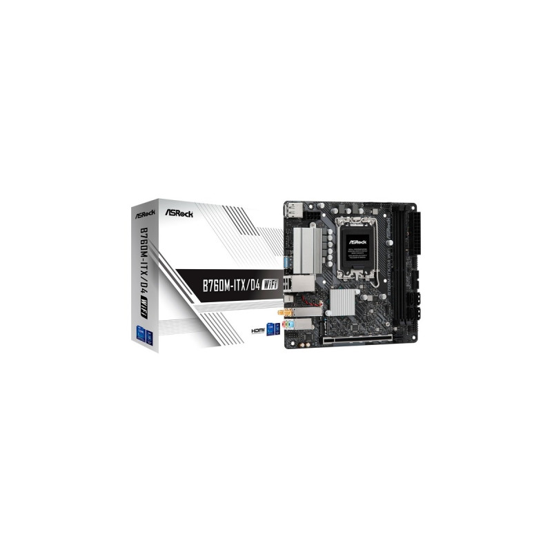 ASRock B760M-ITX/D4 WIFI, Mainboard