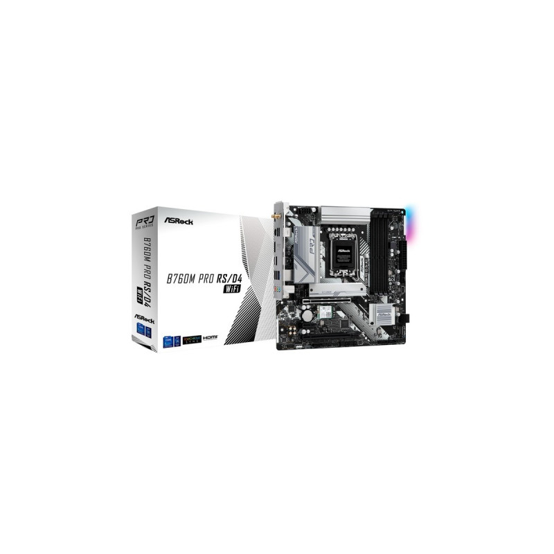 ASRock B760M Pro RS/D4 WiFi, Mainboard