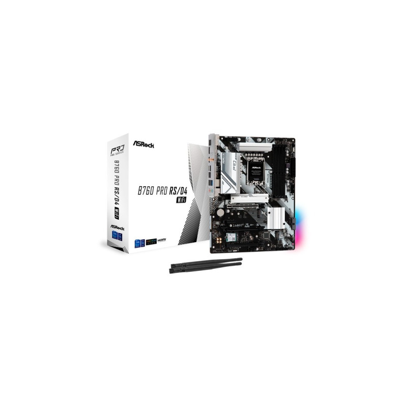 ASRock B760 PRO RS/D4 WIFI, Mainboard