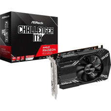 ASRock Radeon RX 6400 Challenger ITX, Grafikkarte(RDNA 2, GDDR6, 1x DisplayPort, 1x HDMI)