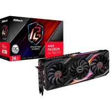 ASRock Radeon RX 7900 XTX Phantom Gaming 24GB OC , Grafikkarte(schwarz, RDNA 3, GDDR6, 3x DisplayPort, 1x HDMI 2.1)