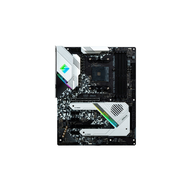 ASRock X570 STEEL LEGEND, Mainboard(schwarz/metall)