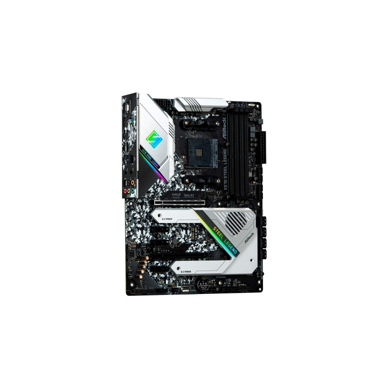 ASRock X570 STEEL LEGEND, Mainboard(schwarz/metall)
