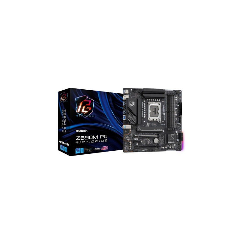 ASRock Z690M PG RIPTIDE/D5, Mainboard