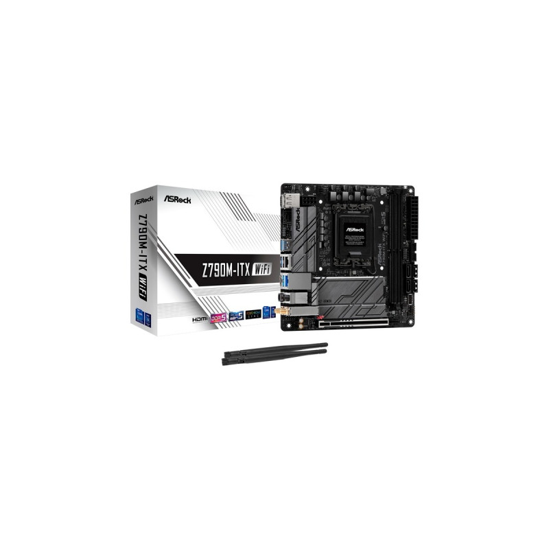 ASRock Z790M-ITX/WIFI, Mainboard