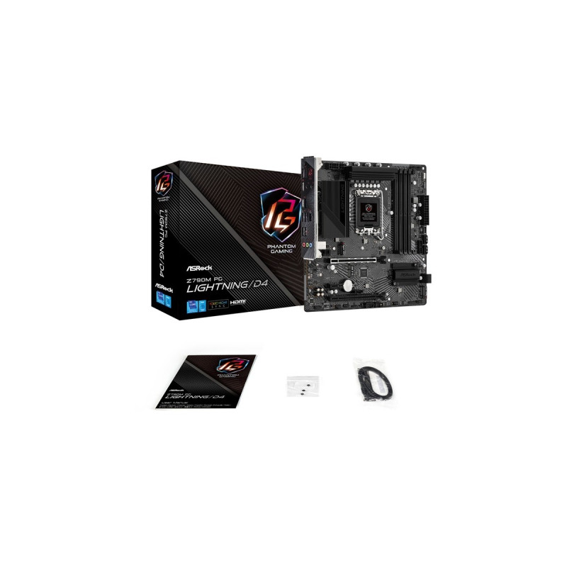 ASRock Z790M PG LIGHTNING/D4, Mainboard