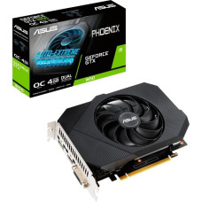ASUS GeForce GTX 1650 Phoenix Power OC, Grafikkarte(1x HDMI, 1x DisplayPort, 1x DVI-D)