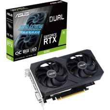ASUS GeForce RTX 3050 DUAL V2, Grafikkarte(Lite Hash Rate, 1x DisplayPort, 1x HDMI 2.1, DVI-D)