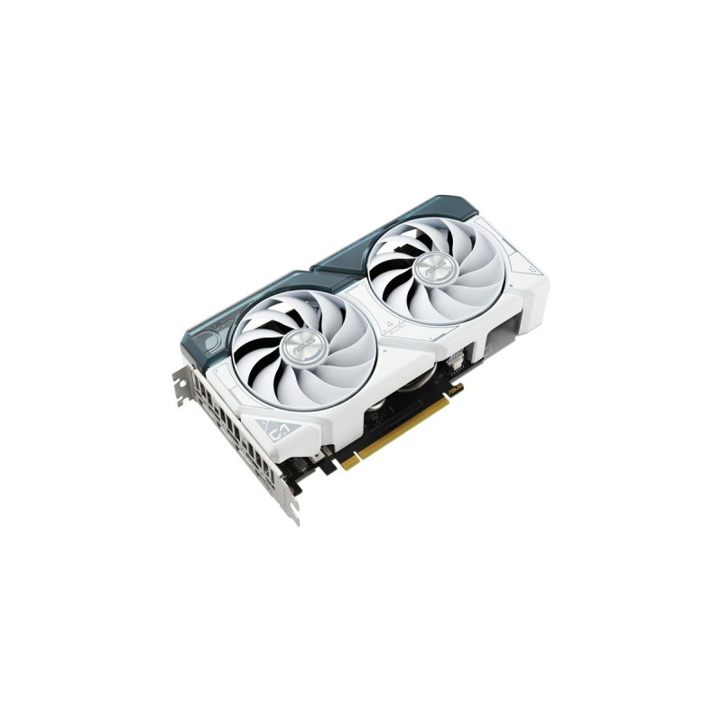 ASUS GeForce RTX 4060 DUAL OC WHITE, Grafikkarte(DLSS 3, 3x DisplayPort, 1x HDMI 2.1)