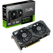ASUS GeForce RTX 4060 Ti DUAL OC SSD, Grafikkarte(DLSS 3, 3x DisplayPort, 1x HDMI 2.1, M.2 PCIe 4.0 x4 (2280))
