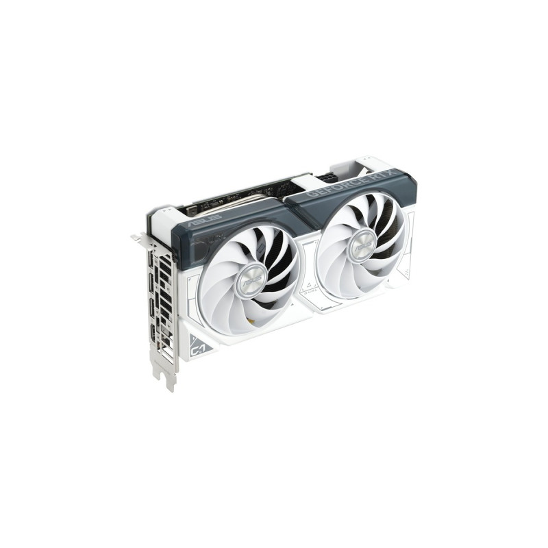 ASUS GeForce RTX 4060 Ti DUAL OC WHITE, Grafikkarte(weiß, DLSS 3, 3x DisplayPort, 1x HDMI 2.1)