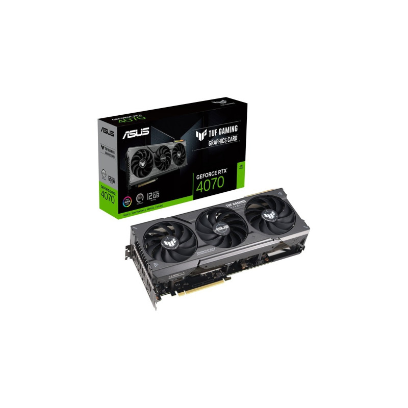 ASUS GeForce RTX 4070 TUF GAMING, Grafikkarte(DLSS 3, 3x DisplayPort, 1x HDMI 2.1)