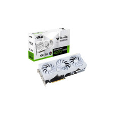 ASUS GeForce RTX 4070 Ti SUPER TUF GAMING OC WHITE, Grafikkarte(weiß, DLSS 3, 3x DisplayPort, 2x HDMI 2.1a)