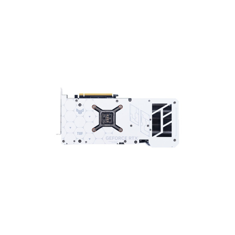 ASUS GeForce RTX 4070 Ti SUPER TUF GAMING OC WHITE, Grafikkarte(weiß, DLSS 3, 3x DisplayPort, 2x HDMI 2.1a)