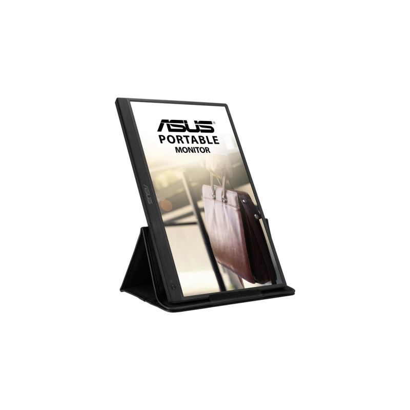 ASUS MB165B, LED-Monitor(40 cm (16 Zoll), schwarz, WXGA, TN, 60Hz, USB)